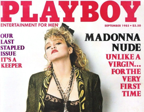 Madonna From Stars Who Posed Nude For Playboy  E News-8367